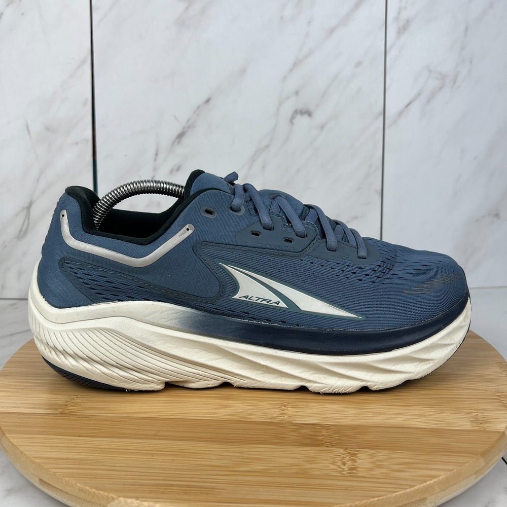 Altra Via Olympus Mens Size 10 Mineral Blue Running Walk Gym Shoes AL0A82BW419